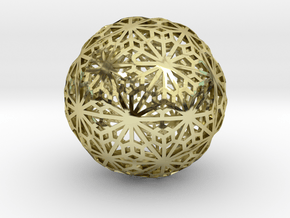 Flexible Sphere_d1 in 18K Gold Plated