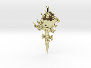 Griever Emblem (keychain size) V1 in 18K Gold Plated