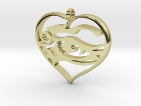 Heart and Soul in 18K Gold Plated