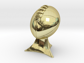 Fantasy Football League Trophy in 18K Gold Plated