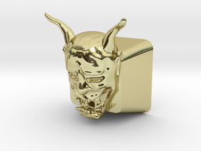Cherry MX Hannya Keycap in 18K Gold Plated