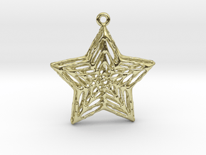 Star Pendant in 18K Gold Plated