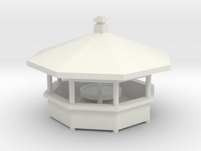 Schwenkgrill - 1:220 (Z scale) in White Natural Versatile Plastic