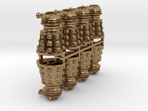 Dalek Post Version A 8x in Natural Brass