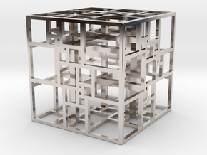 Triple SPSS Cube 28-408 (small) in Platinum