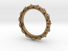 Circular Ring ø 15,3 0.602 Inch 48 C in Natural Brass