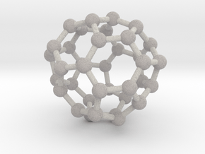 0038 Fullerene c36-10 c2 in Full Color Sandstone