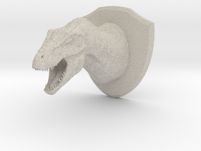 Tyrannosaur Head (MEST 2015) in Natural Sandstone