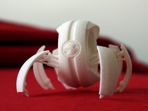 Spherebot in White Natural Versatile Plastic