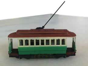 Sydney C Class Tram N Scale 1:148 in Smooth Fine Detail Plastic