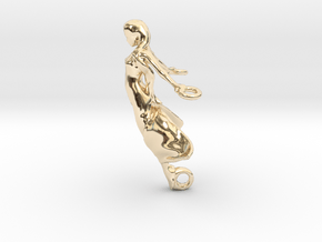 Spirit of Beauty in 14k Gold Plated Brass