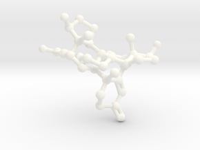Testosteron and Estrogen Crosslinked Small in White Processed Versatile Plastic
