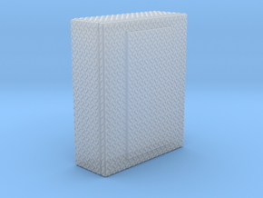1/87 Diamond plate box in Smooth Fine Detail Plastic
