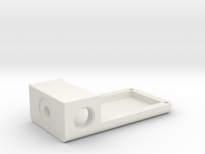 1550P BoxMod-Extension V1 in White Natural Versatile Plastic
