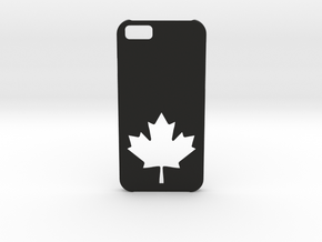 I-phone 6 Case: Canada in Black Natural Versatile Plastic