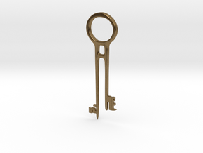 Davy Jones's Key in Natural Bronze