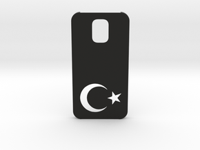 Samsung Galaxy S5 Case: Turkey in Black Natural Versatile Plastic
