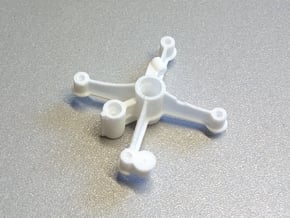 F3P Single motor contra - Main Frame  in White Natural Versatile Plastic