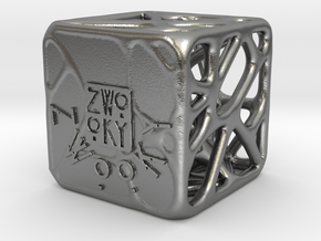 ZWOOKY Style 3300  -  Cubic voronoi in Natural Silver
