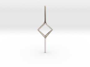 YOUNIVERSAL Y2, Pendant. Soft Chic in Rhodium Plated Brass