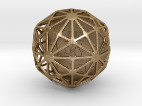 ZWOOKY Style 3404  -  Sphere in Polished Gold Steel