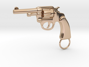 COLT POLICE in 14k Rose Gold Plated Brass