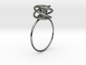 ring in Polished Silver