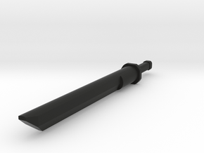 Katana Sword Gauge 6g in Black Natural Versatile Plastic