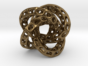 The Hollow Hole Knot in Natural Bronze