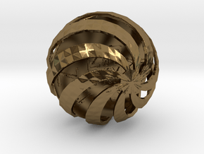 ZWOOKY Style 3411  -  Sphere in Polished Bronze