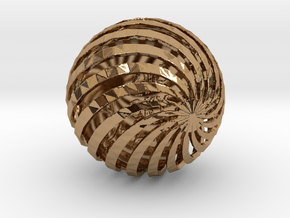 ZWOOKY Style 3407  -  Sphere in Polished Brass