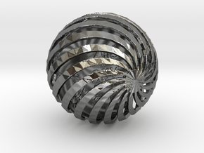 ZWOOKY Style 3407  -  Sphere in Fine Detail Polished Silver