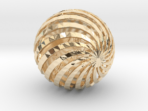 ZWOOKY Style 3407  -  Sphere in 14k Gold Plated Brass