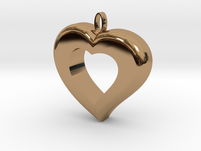 Cuore7 in Polished Brass