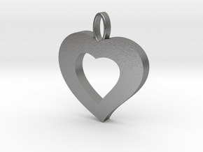 Cuore8 in Natural Silver