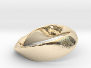 01-Mobius Ring No.13 in 14K Yellow Gold