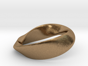 01-Mobius Ring No.13 in Natural Brass
