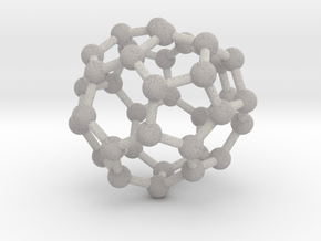 0040 Fullerene c36-12 c2 in Full Color Sandstone