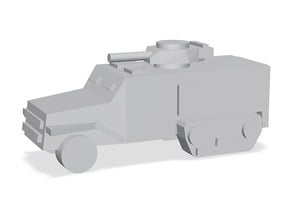 [5] Half-Track (Armored w/Turret) in Tan Fine Detail Plastic