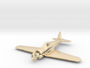 F-5/34(Gloster) in 14k Gold Plated Brass