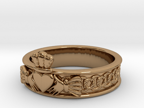 Keltic Designs MODEL Size 6 in Polished Brass