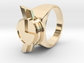 Test Squadron Signet Ring. (small "size 6" ring) in 14K Yellow Gold