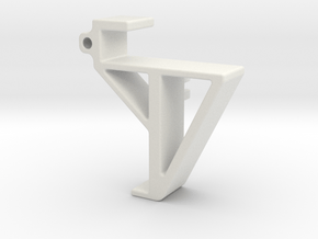 Headphone Holder in White Natural Versatile Plastic