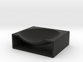 Coin Tray in Black Natural Versatile Plastic