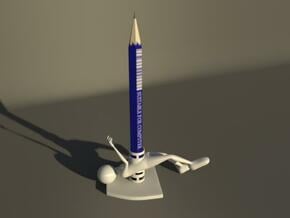 [By-mE] pencil storage[V.0.1] in White Natural Versatile Plastic