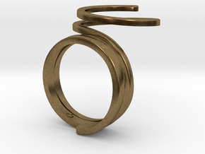 Wrap Ring in Natural Bronze