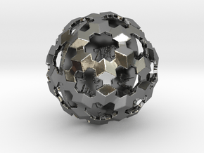 ZWOOKY Style 3423  -  Sphere in Fine Detail Polished Silver