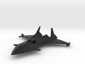 MPV Stealth Jet 01 in Black Natural Versatile Plastic