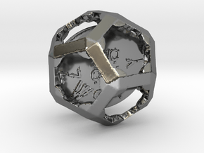 ZWOOKY Style 3424  -  Sphere in Fine Detail Polished Silver