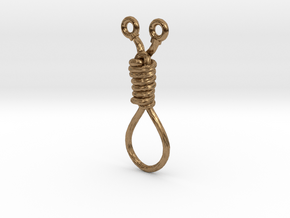 Hangman's Noose in Natural Brass